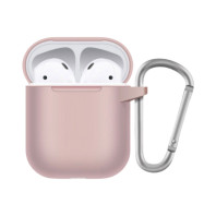 Чехол на AirPods 1/2 Blueo with carbine Pink Sand